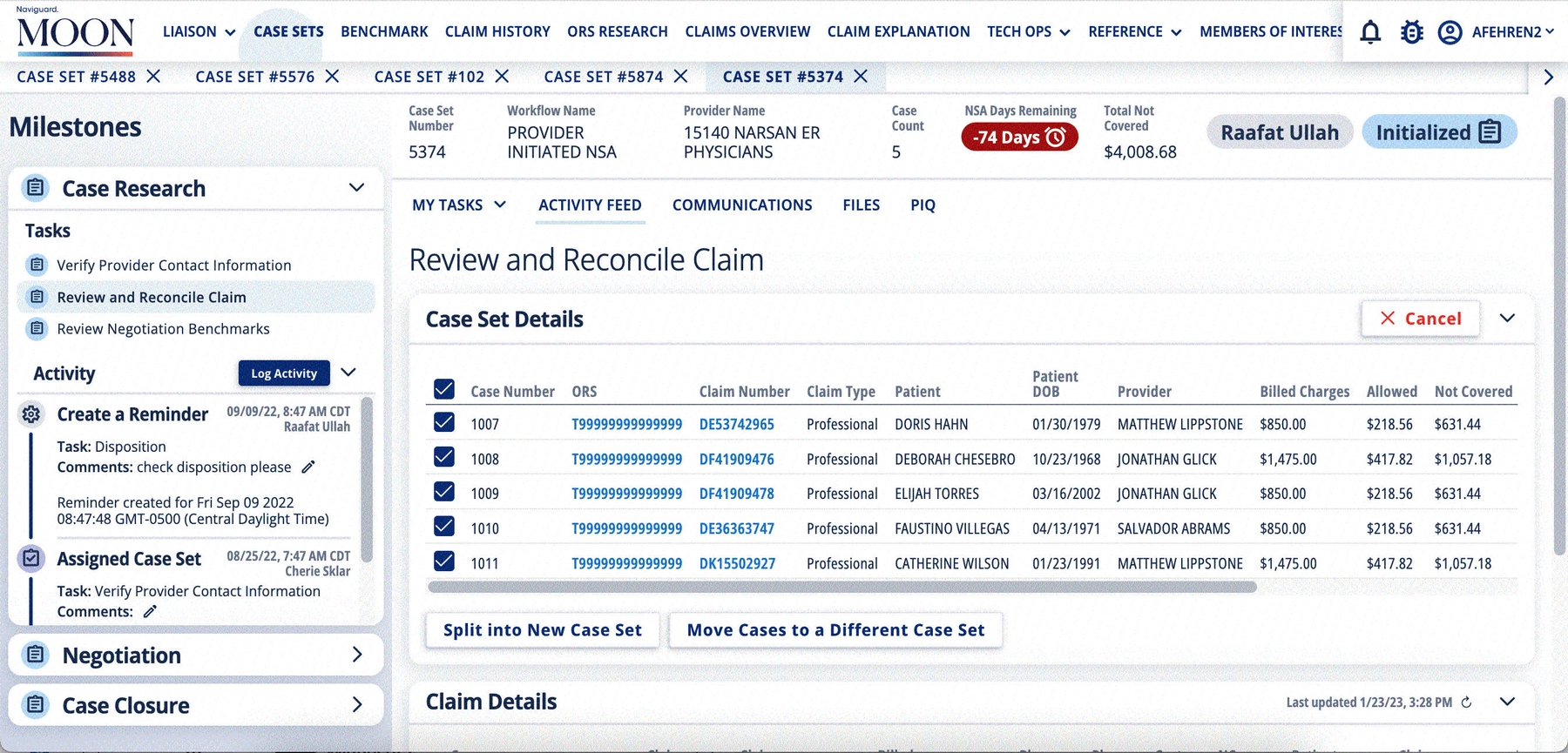  Naviguard Moon Application - Split Case Set 